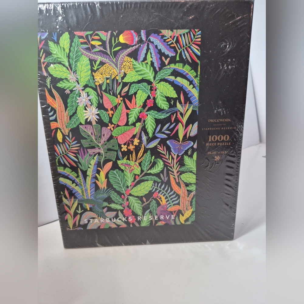 Starbucks Reserve 2023 Jungle Puzzle 1000 Pieces